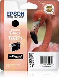 Epson Flamingo Cartucho T0871 Negro Foto