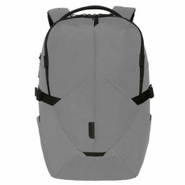 Targus Terra EcoSmart Mochila Portátil 16" para Ordenador, Plata, Poliéster Reciclado, Impermeable, Compartimento Tableta, 23L, Unisex