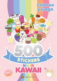 GATO DE HOJALATA, 500 Stickers Kawaii - AA.VV.