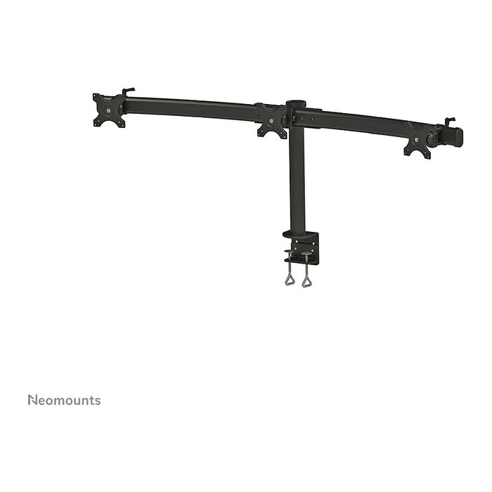 Neomounts Soporte para tres monitores FPMA-D700D3 hasta 27" (69 cm) Negro