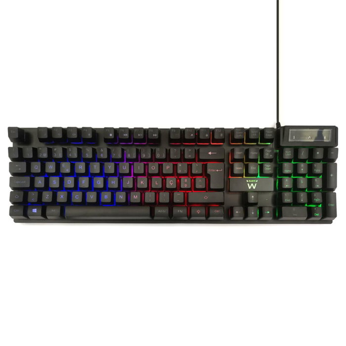 Ewent PL3319 Teclado Gaming QWERTY Portugués Negro Ewent PL3319 Teclado Gaming QWERTY Portugués Negro