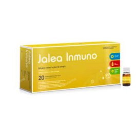 HERBORA Jalea Inmuno 20Amp. Actifens Complemento Inmunidad con Jalea Real Vitamina C y Zinc