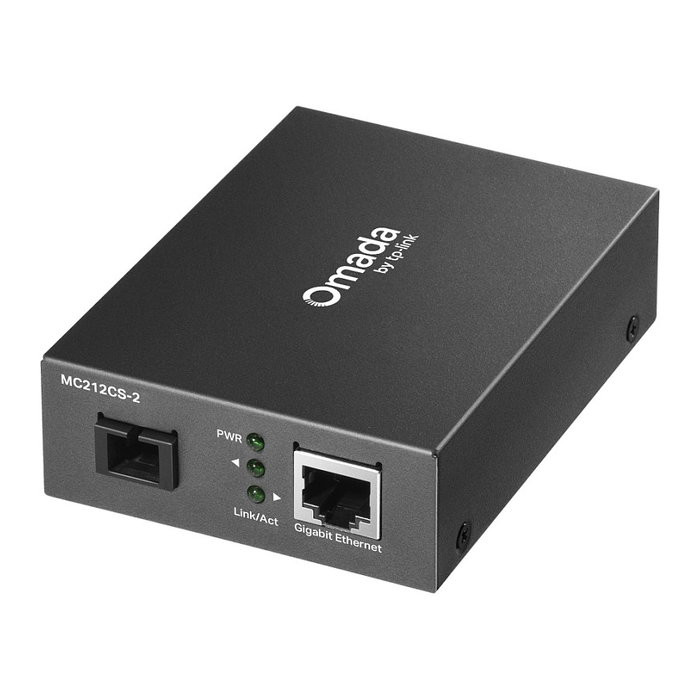 TP-Link MC212CS-2 Convertidor de Medios Gigabit a Fibra Monomodo 1550 nm
