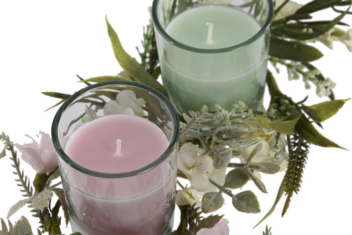 DKD Home Decor Set de 2 Velas de Cera de Parafina 60 g DKD Home Decor Set de 2 Velas de Cera de Parafina 60 g