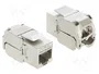 DeLOCK Keystone Modul RJ45/LSA Cat.6A STP (24 unidades)
