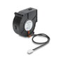 DeLOCK Ventilador radial 75 x 75 x 30 mm 12 V CC, 3-pin, Negro