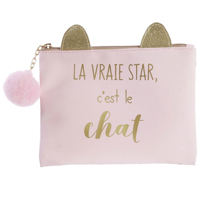 The Concept Factory Estuche Gato 15x18 cm