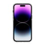 Muvit Funda Recycletek MagSafe Shockproof 3M para iPhone 14 Pro Transparente/Negra
