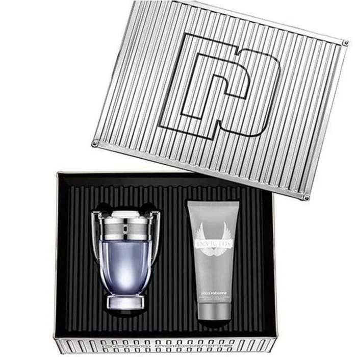 Paco Rabanne Set Invictus con Eau De Toilette y Gel de Ducha 2-en-1 Paco Rabanne Set Invictus con Eau De Toilette y Gel de Ducha 2-en-1
