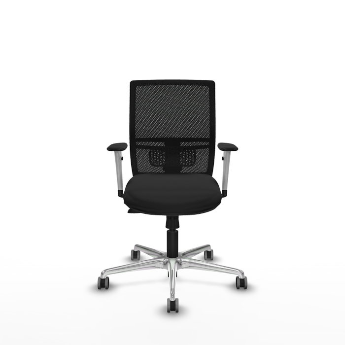 PIQUERAS Y CRESPO Silla de oficina Yunquera con mecanismo Sincro/Traslack en Negro PIQUERAS Y CRESPO Silla de oficina Yunquera con mecanismo Sincro/Traslack en Negro