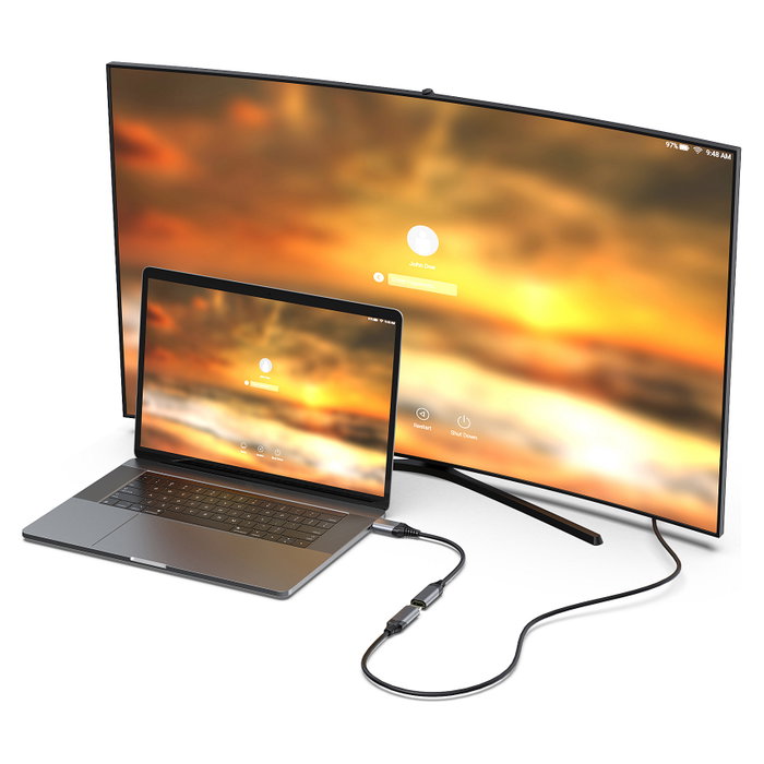 Equip Adaptador DisplayPort 1.4 a HDMI 8K/60Hz 0,15m Equip Adaptador DisplayPort 1.4 a HDMI 8K/60Hz 0,15m