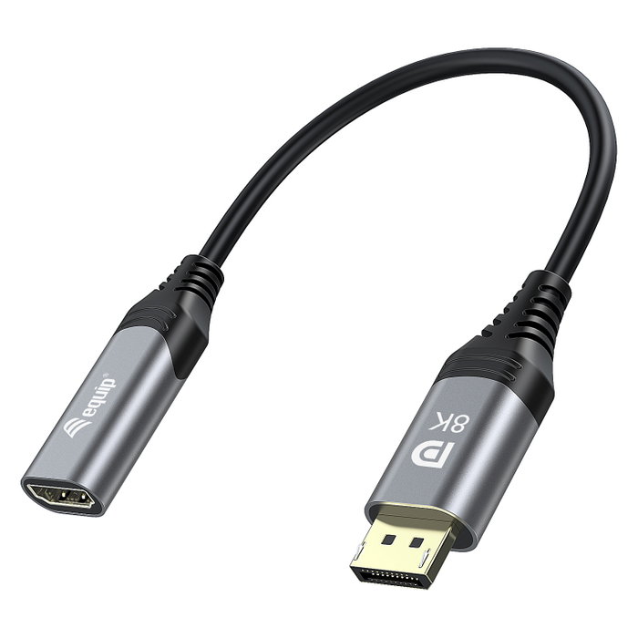 Equip Adaptador DisplayPort 1.4 a HDMI 8K/60Hz 0,15m Equip Adaptador DisplayPort 1.4 a HDMI 8K/60Hz 0,15m