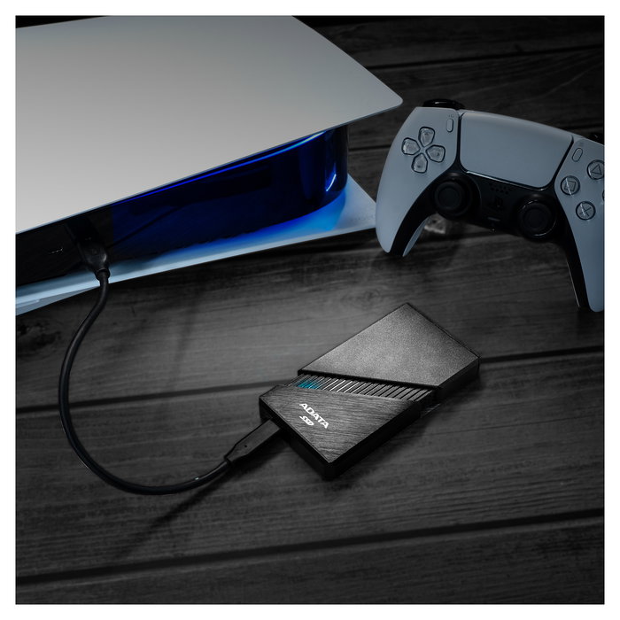 ADATA SE920 Disco Duro Externo SSD 2TB USB 3.2 Gen 2 Tipo C Velocidad 3800MB/s Negro