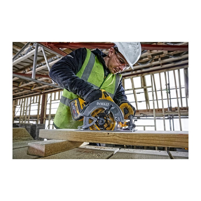 DeWalt DCS578NT-XJ Sierra Circular Portátil de 54V DeWalt DCS578NT-XJ Sierra Circular Portátil de 54V