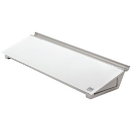 Nobo Memoboard Set de Escritorio de Cristal Blanco Brillante