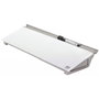Nobo Pizarra de Cristal de Sobremesa Blanca 458 x 154 mm