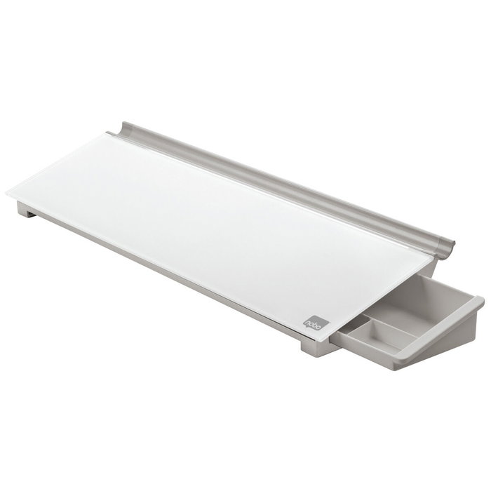 Nobo Pizarra de Cristal de Sobremesa Blanca 458 x 154 mm Nobo Pizarra de Cristal de Sobremesa Blanca 458 x 154 mm