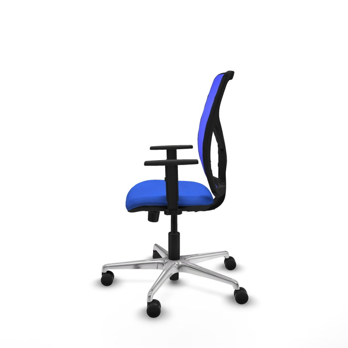 PIQUERAS Y CRESPO Silla de oficina Motilla con mecanismo Sincro, Azul PIQUERAS Y CRESPO Silla de oficina Motilla con mecanismo Sincro, Azul