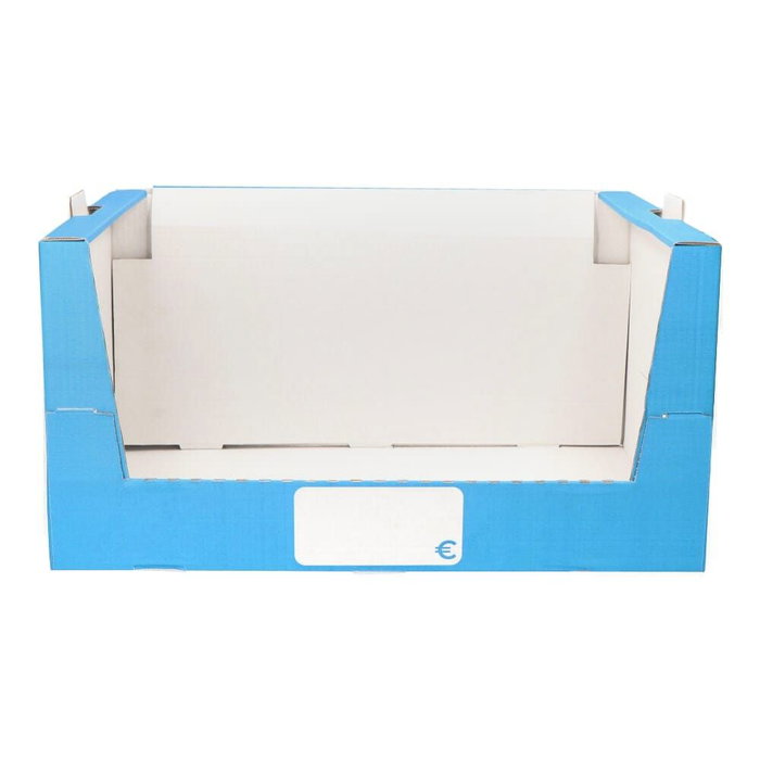 Edm Caja Cartón Apilable Abierta Expositora 590 x 390 x 300 mm