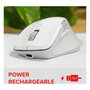 Speedlink LIBERA Ratón Inalámbrico Recargable Silencioso Bluetooth y RF, 3200 DPI, Óptico, Blanco, Diseño Ergonómico para Mano Derecha