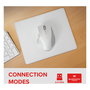 Speedlink LIBERA Ratón Inalámbrico Recargable Silencioso Bluetooth y RF, 3200 DPI, Óptico, Blanco, Diseño Ergonómico para Mano Derecha