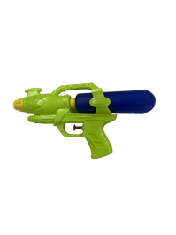 Pistola de Agua de Plástico Color Verde 25x13,5 cm para Jardín y Playa MARBUENO SUMMER 10370V