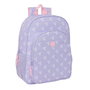 Mochila Escolar Safta Bouquet Rosa Lila 33 x 42 x 14 cm