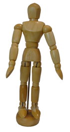 TALENS Maniquí de Pintura de Madera Masculino 14 cm