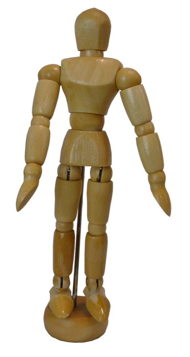 TALENS Maniquí de Pintura de Madera Masculino 14 cm TALENS Maniquí de Pintura de Madera Masculino 14 cm
