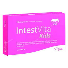 VITAE Intestvita Kids 15 Comp. Probiótico para Niños con Cepas Bacterianas