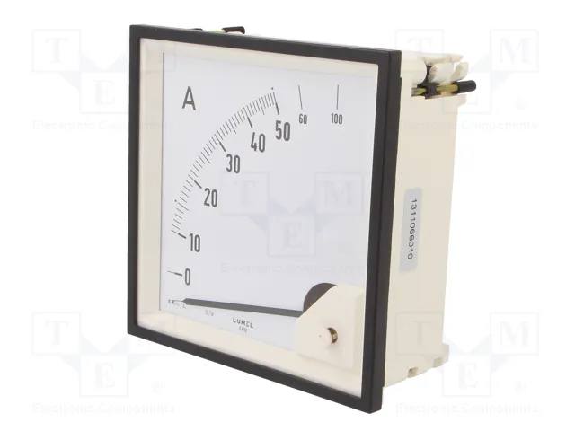 LUMEL Amperímetro Analógico para Panel 0÷50A AC True RMS EA12