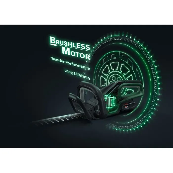Bosch Cortasetos Inalámbrico UniversalHedgeCut 18-55 con Motor sin Escobillas y Sistema Antibloqueo