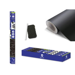 Bismark Pizarra Negra Adhesiva 328320 C/ Tiza & Borrador Rollo 2000mm x 500mm
