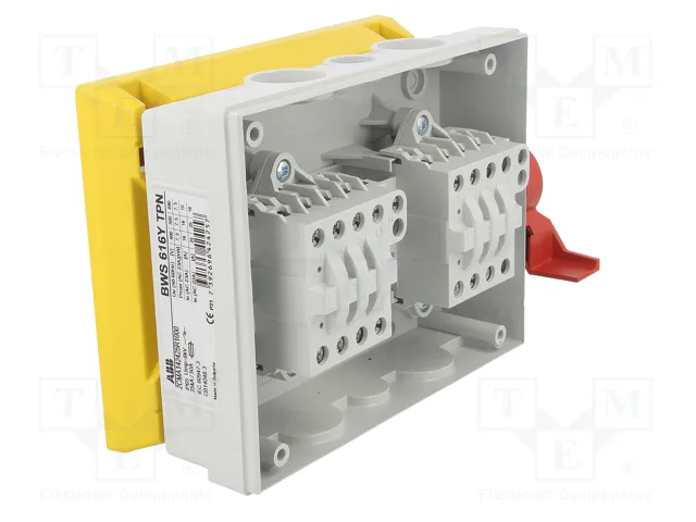 ABB Interruptor de seguridad de 6 polos 16A