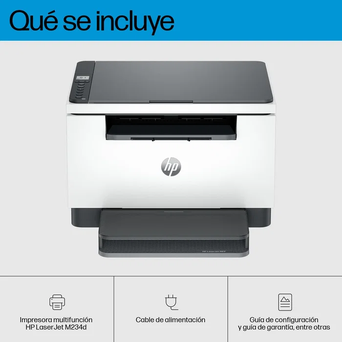 HP LaserJet MFP M234d Impresora multifunción láser monocromo Gris