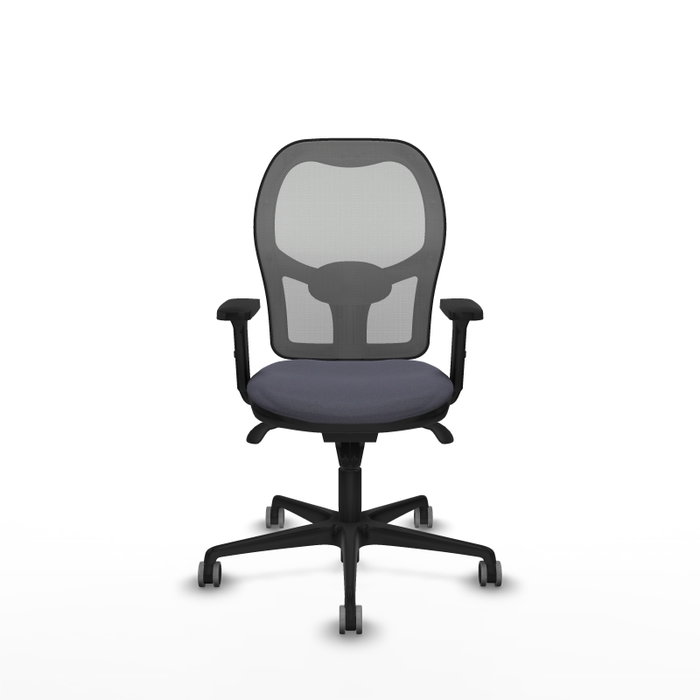 PIQUERAS Y CRESPO Silla de oficina Jorquera Gris con mecanismo Sincro