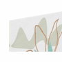 DKD Home Decor Cuadro Lienzo MDF 60x60x1,8 Flores Surtido de 4 Unidades