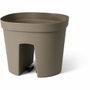 Garden Id Maceta balaustrada Smile Taupe 30 cm