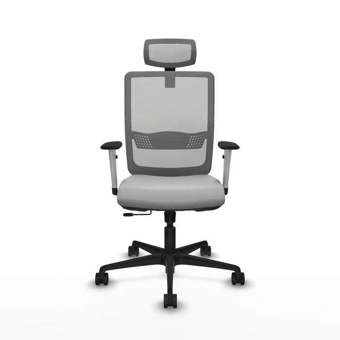 PIQUERAS Y CRESPO Silla de oficina Haches con mecanismo Sincro/Traslack Gris PIQUERAS Y CRESPO Silla de oficina Haches con mecanismo Sincro/Traslack Gris