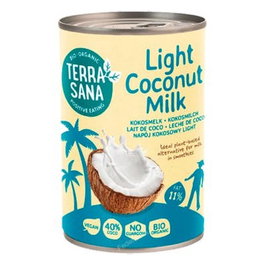 Terrasana Leche De Coco Bajo En Grasas 400 Ml Bio