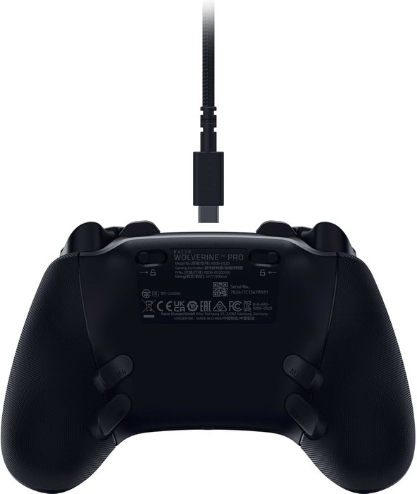 Razer Wolverine V3 Pro RZ06-05200100-R3M1 Mando Inalámbrico Esports para Xbox y PC, Inalámbrico HyperSpeed, Negro