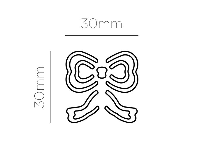 Innspiro Troqueladora de figuras 3D Pop Up lazo 38mm