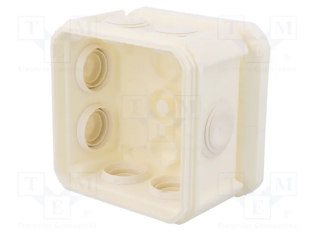 OBO BETTERMANN Caja de conexiones T 40 RW blanca OBO BETTERMANN Caja de conexiones T 40 RW blanca