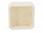 OBO BETTERMANN Caja de conexiones T 40 RW blanca