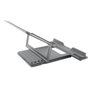Coolbox Soporte Elevador Metálico Gris Espacial para Portátiles de hasta 17 pulgadas