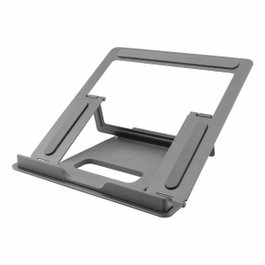 Coolbox Soporte Elevador Metálico Gris Espacial para Portátiles de hasta 17 pulgadas