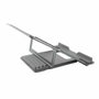 Coolbox Soporte Elevador Metálico Gris Espacial para Portátiles de hasta 17 pulgadas