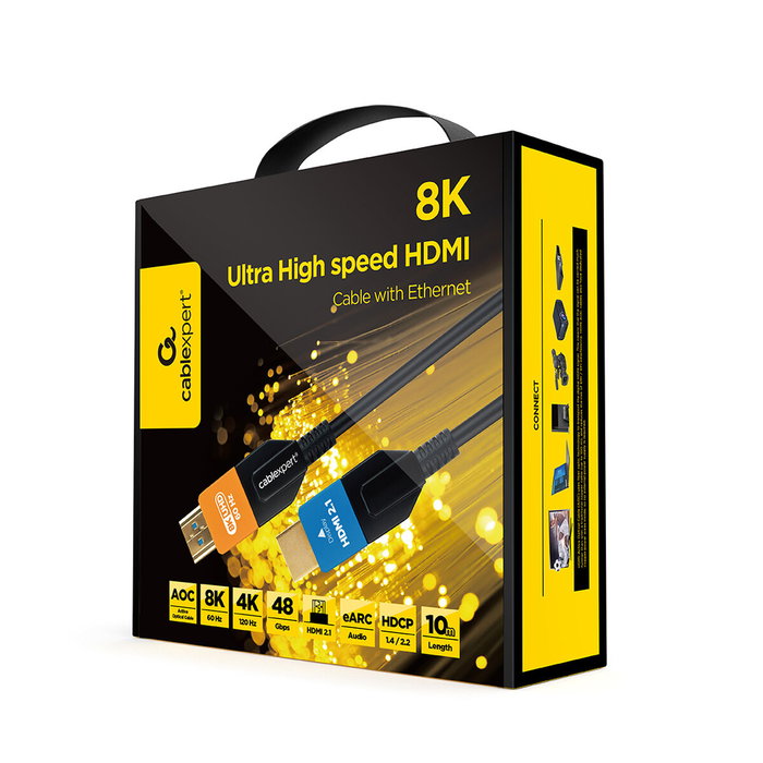 GEMBIRD Cable AOC HDMI Ultra High Speed 10m 8K UHD GEMBIRD Cable AOC HDMI Ultra High Speed 10m 8K UHD