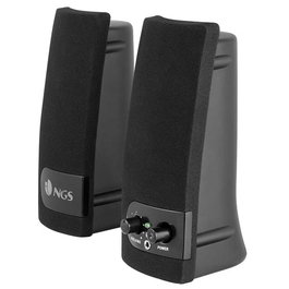 NGS SoundBand 150 SB150 Altavoces 2.0 4W RMS 200W PMPO Negro Protección Magnética