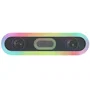Mars Gaming Barra de Sonido Bluetooth RGB 360º MSB-ORB 20W, Negro, Bluetooth 5.2, Aux-In, FM y Transflash, Iluminación RGB 360º